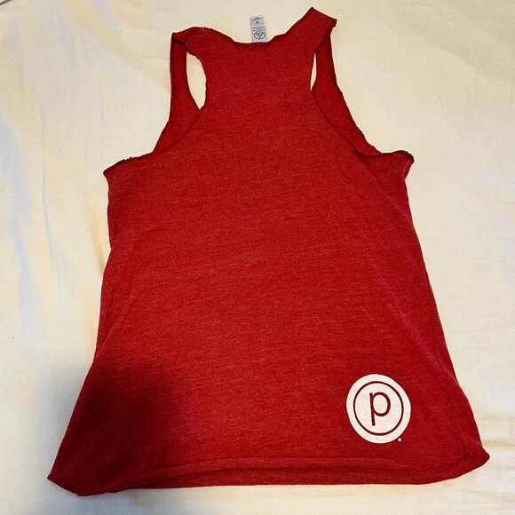 Pure Barre Red Racerback Logo Tank - Picture 2 of 3